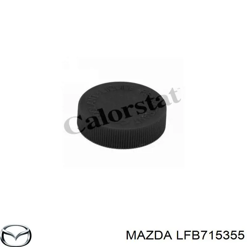 Tapón de expansión de refrigerante/anticongelante LFB715355 Mazda