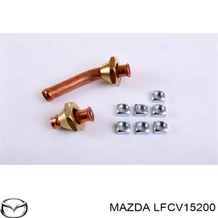 LFCV15200 Mazda радиатор