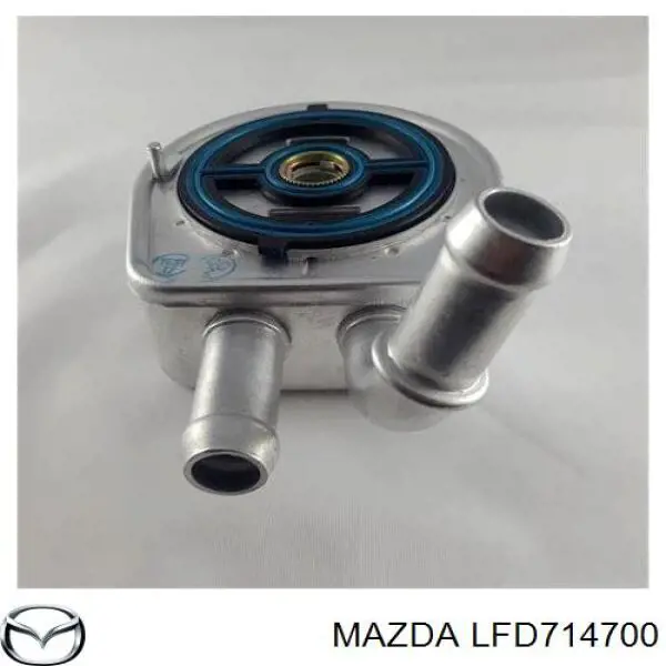 LFD714700 Mazda радиатор масляный