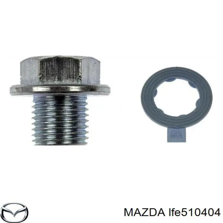 Пробка поддона двигателя Mazda LFE510404