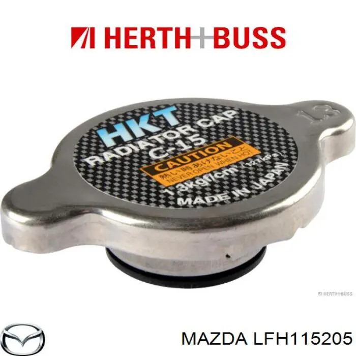 LFH115205 MAZDA Tapa radiador original y equivalente