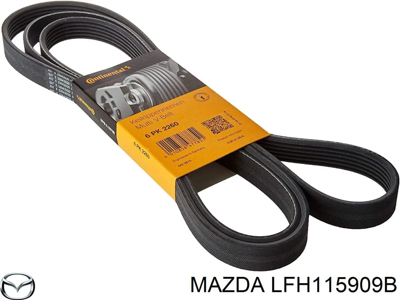 LFH115909B Mazda ремень генератора