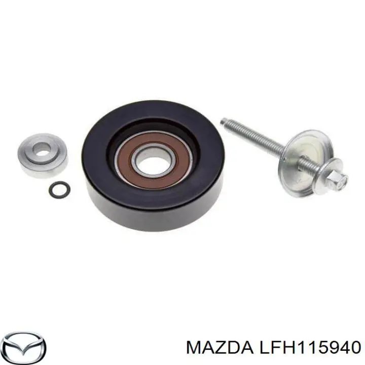 LFH115940 Mazda паразитный ролик