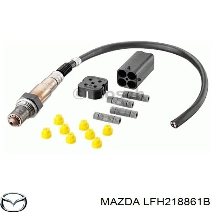 Купить LFH218861B Mazda Лямбда-зонд, датчик кислорода после катализатора
