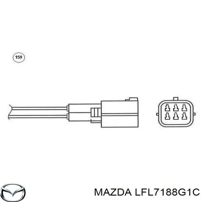 Датчик кислорода до катализатора LF3T188G1 Mazda