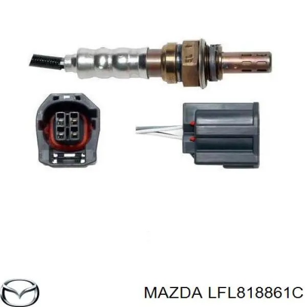 LFL818861C Mazda лямбда-зонд, датчик кислорода до катализатора