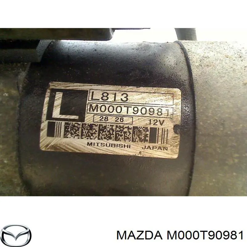 M000T90981 Mazda стартер
