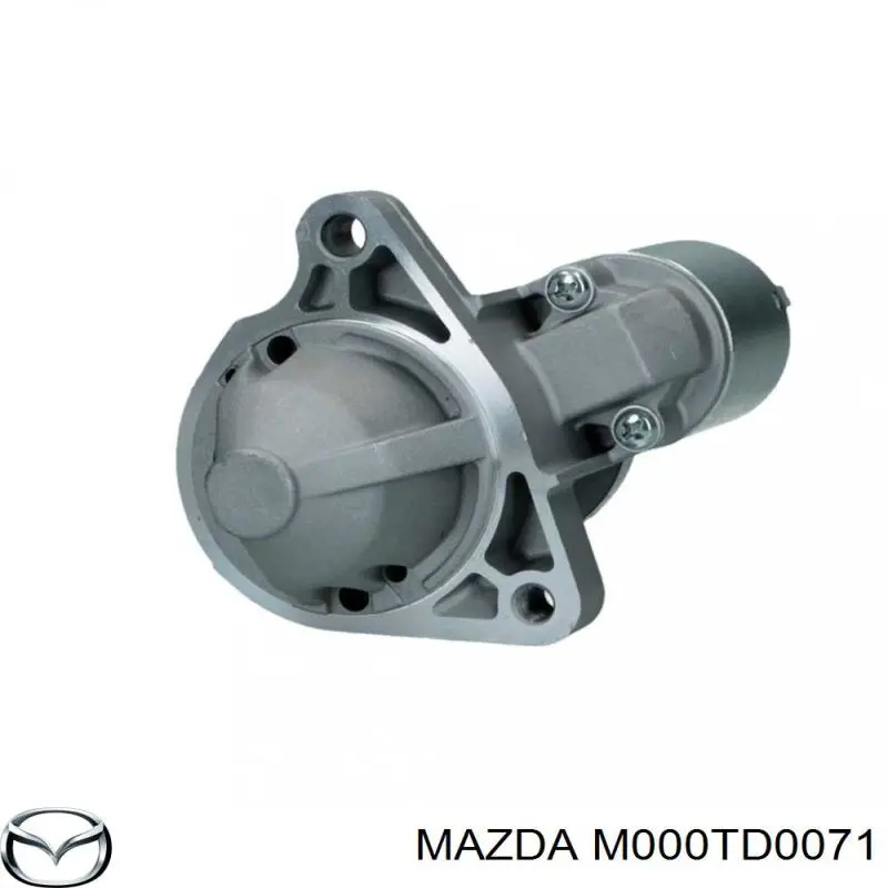 M000TD0071 Mazda motor de arranco