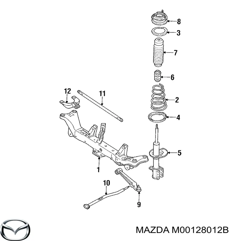  M00128012B Mazda