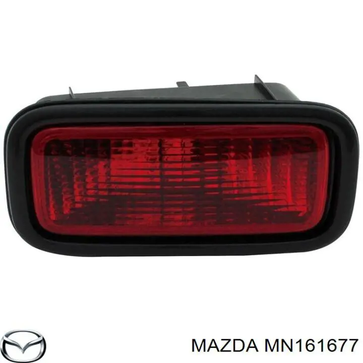 Фонарь противотуманный задний левый MN161677 Mazda