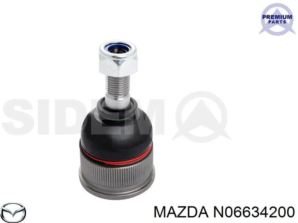 Верхняя шаровая опора Mazda N06634200 цена, от 8.77 USD