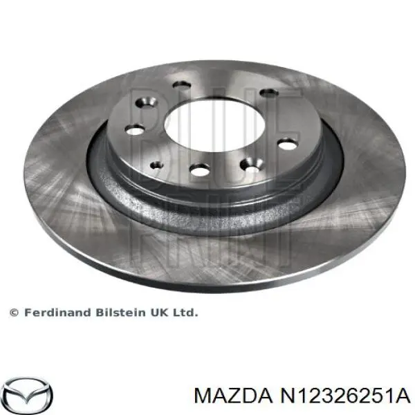 N12326251A Mazda диск тормозной задний