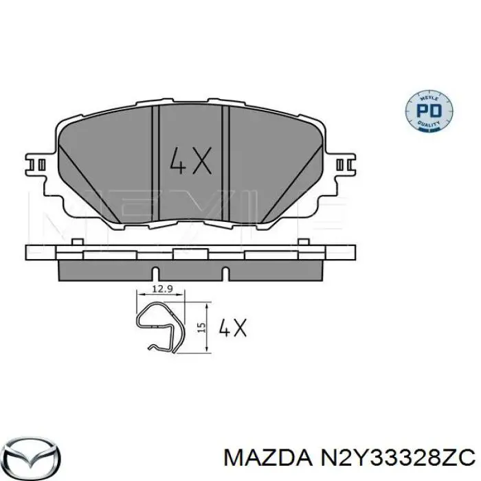 N2Y33328ZC Mazda