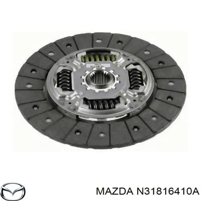 Лепестковая корзина сцепления Mazda N31816410A цена, от 538.57 USD