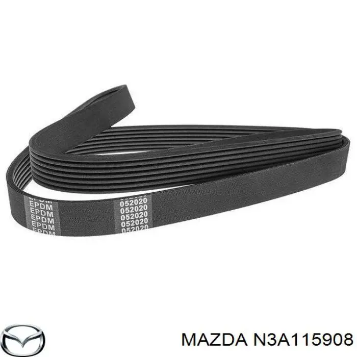 Ремень агрегатов приводной Mazda N3A115908