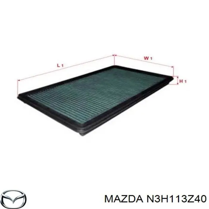 Купить N3H113Z40 Mazda Автомобильный фильтр воздуха