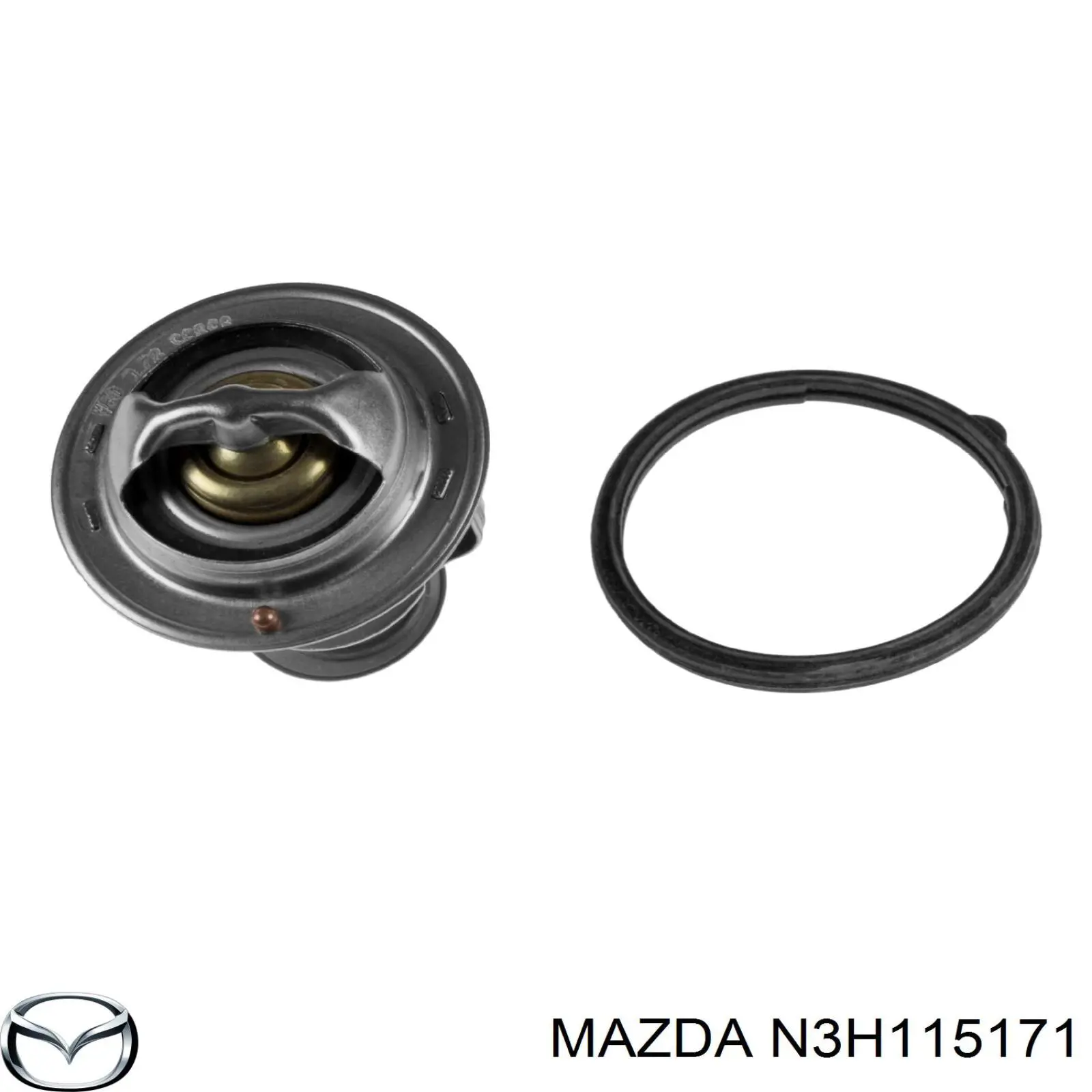 Купить N3H115171 Mazda Автомобильный термостат