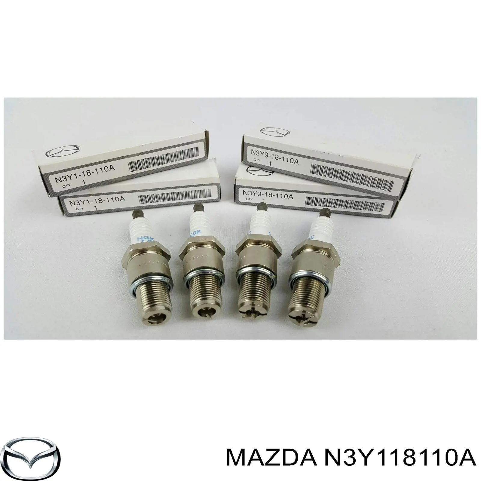 Свечи зажигания N3Y118110A Mazda