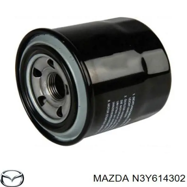 N3Y614302 Mazda масляный фильтр