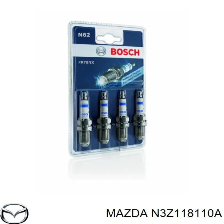Свеча зажигания Mazda N3Z118110A цена, от 42.33 USD