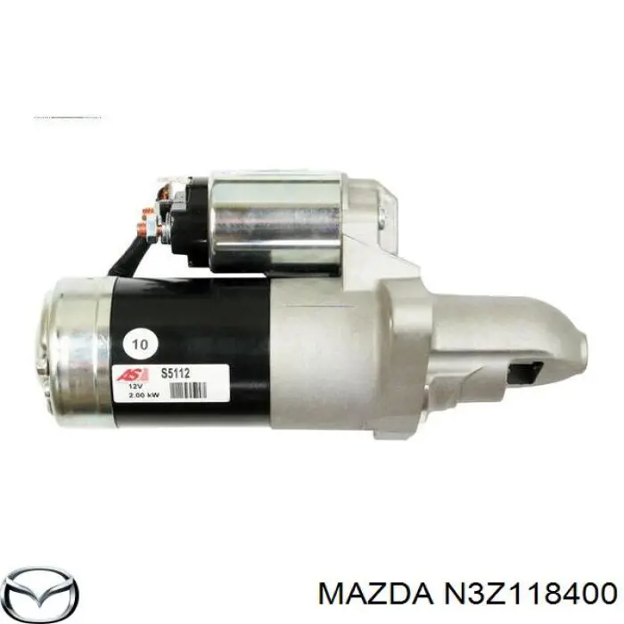 N3Z118400 Mazda стартер