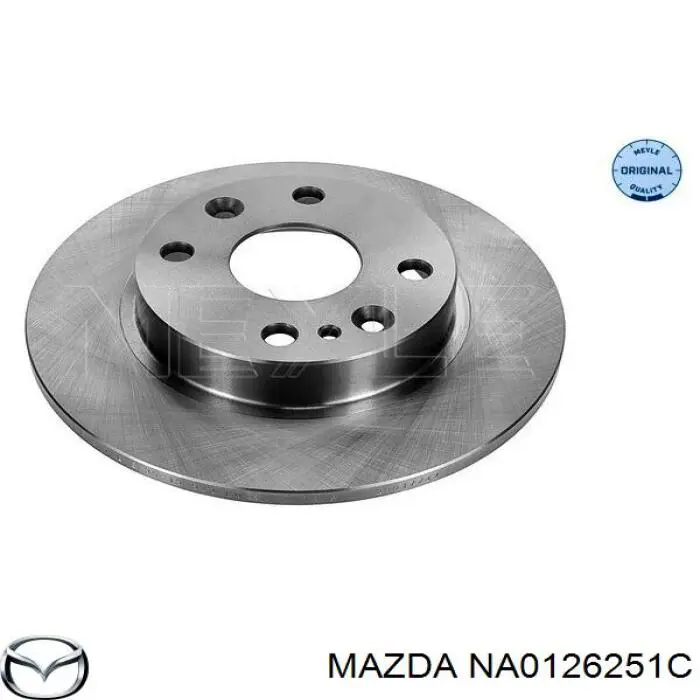 Тормозные диски NA0126251C Mazda