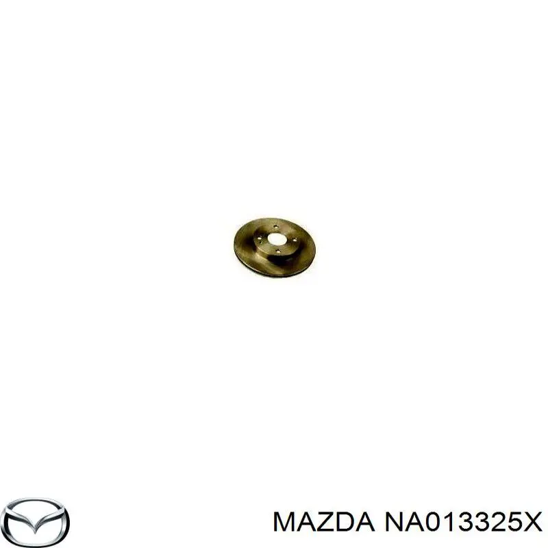 Передние тормозные диски NA013325X Mazda