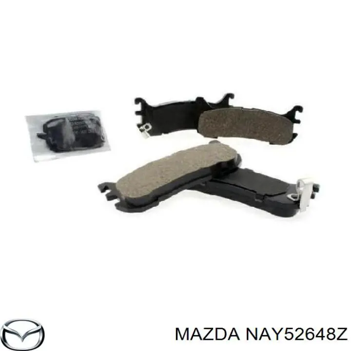 Задние тормозные колодки NAY52648Z Mazda