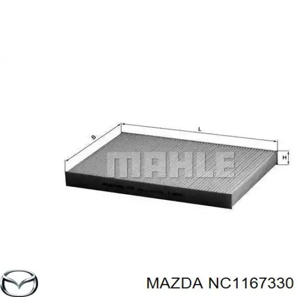  Mazda NC1167330 цена, от 28.56 USD