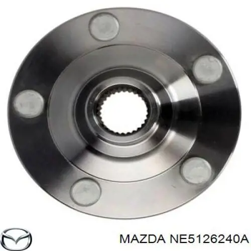 Купить NE5126240A Mazda Задняя шпиндель