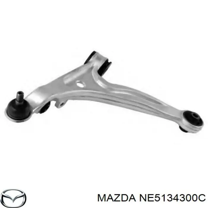 Купить NE5134300D Mazda Нижний правый рычаг передней подвески