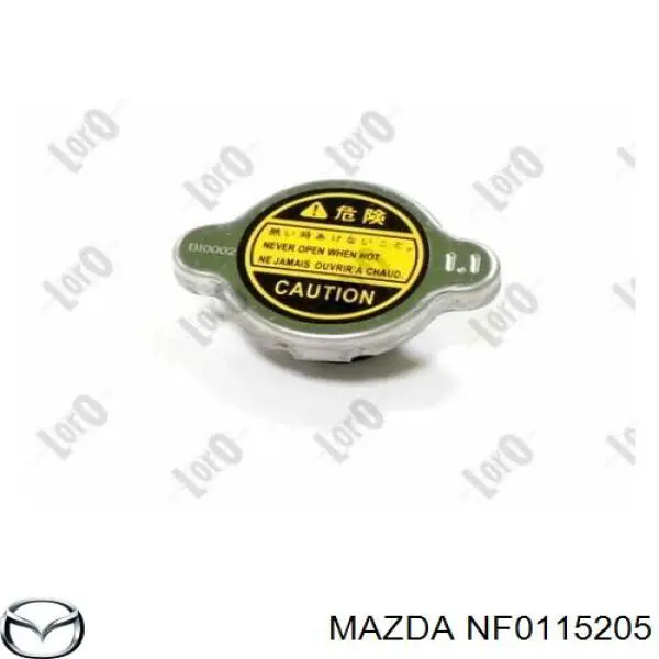Крышка/пробка радиатора Mazda NF0115205 цена, от 3.88 USD