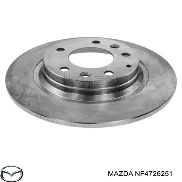 Тормозные диски NF4726251 Mazda