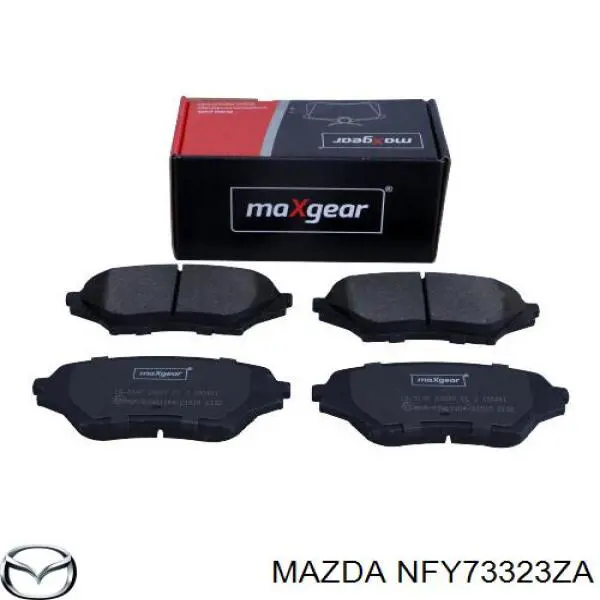 Передние тормозные колодки NFY73323ZA Mazda