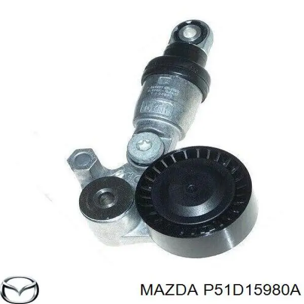 Натяжитель приводного ремня на Mazda 2 DL, DJ