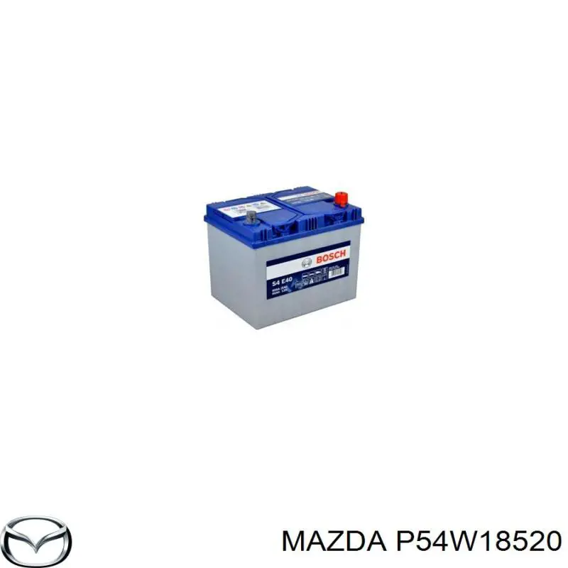 Аккумулятор автомобильный Mazda P54W18520 цена, от 121.69 USD