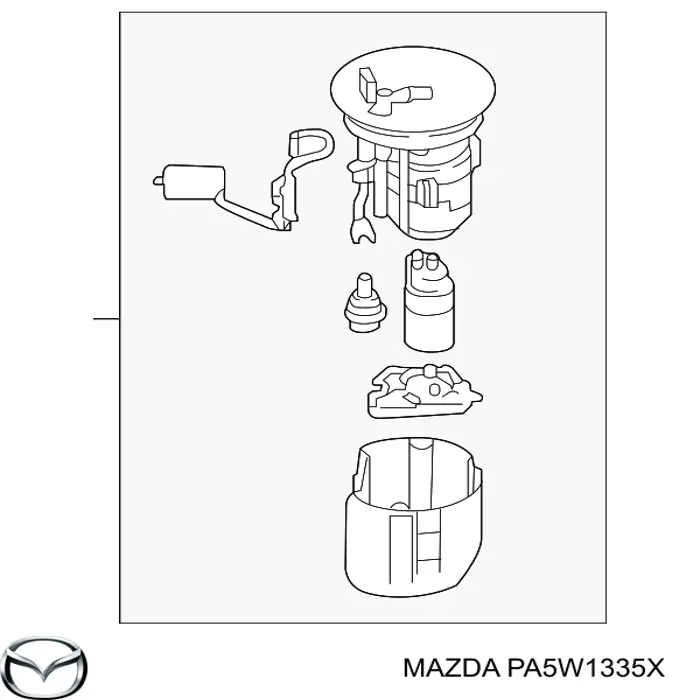 Модуль бензонасоса Mazda PA5W1335X цена, от 108.63 USD