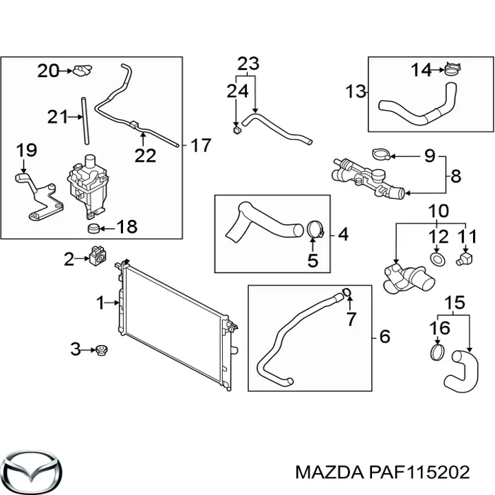  PAF115202 Mazda