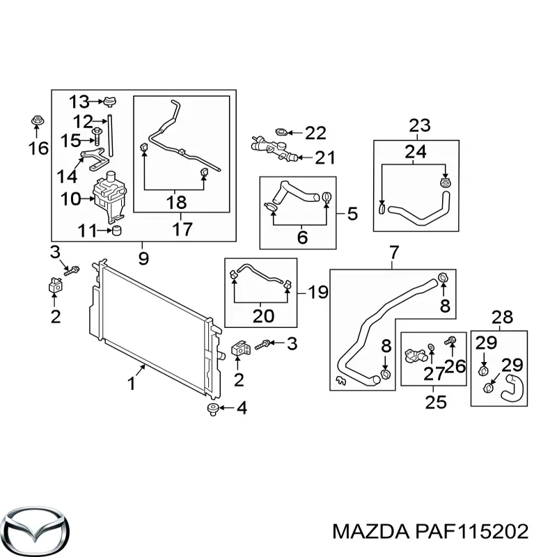PAF115202 Mazda 
