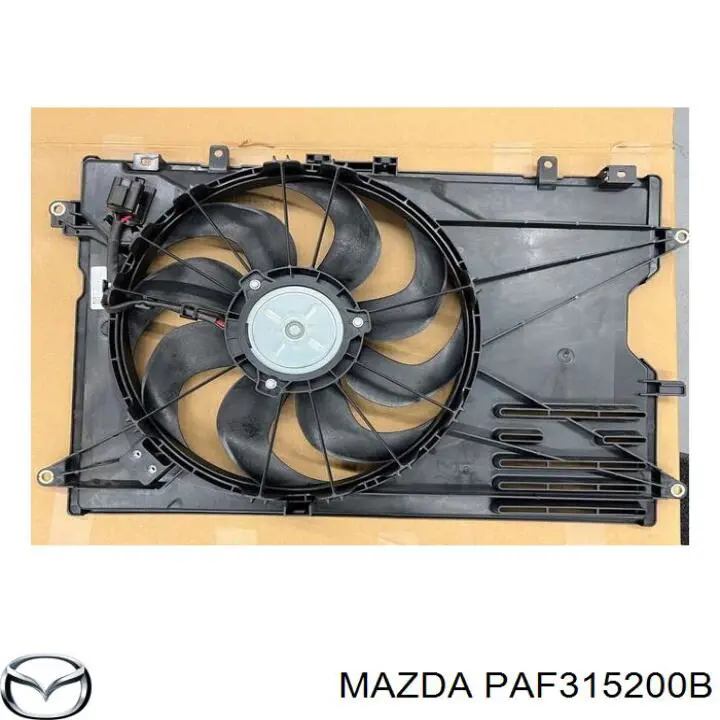 Купить PAF315200 Mazda Радиатор водяной