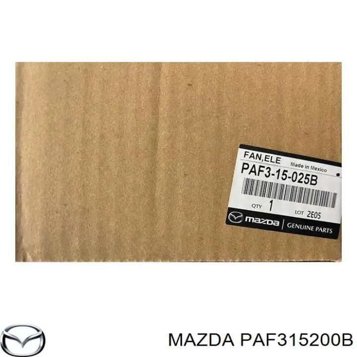 Радиатор охлаждения двигателя Mazda PAF315200 цена, от 93.41 USD