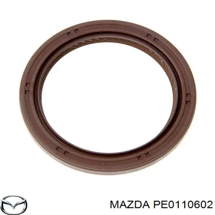 PE0110602 Mazda сальник коленвала двигателя передний