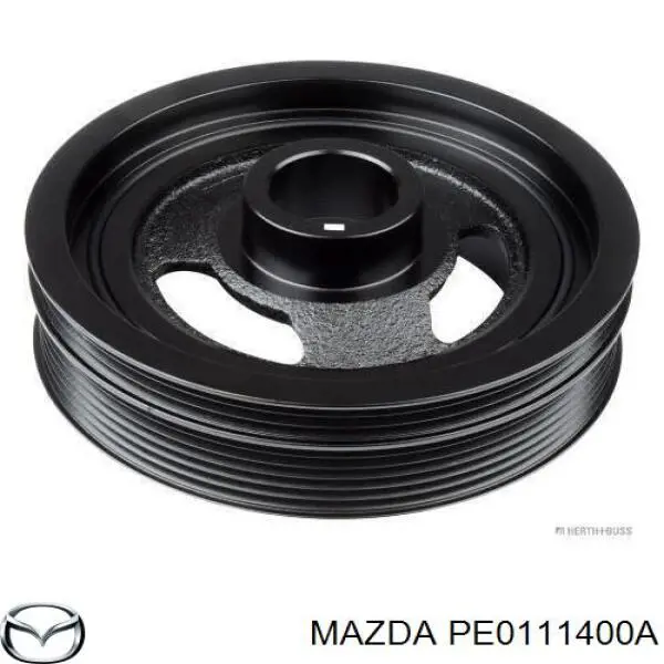 PE0111400 Mazda шкив коленвала