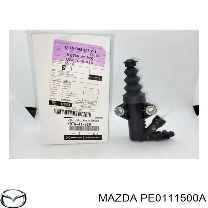 PE0111500A Mazda Демпферный маховик