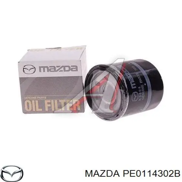 Compre PE0114302B Mazda Filtro de óleo