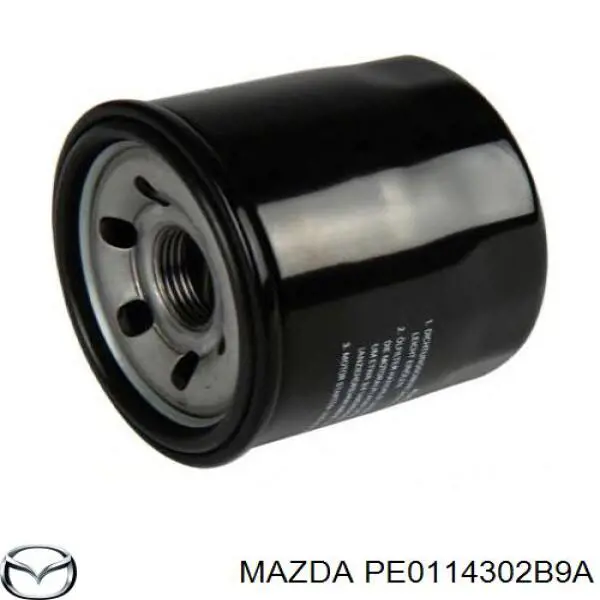 PE0114302B9A Mazda filtro de óleo