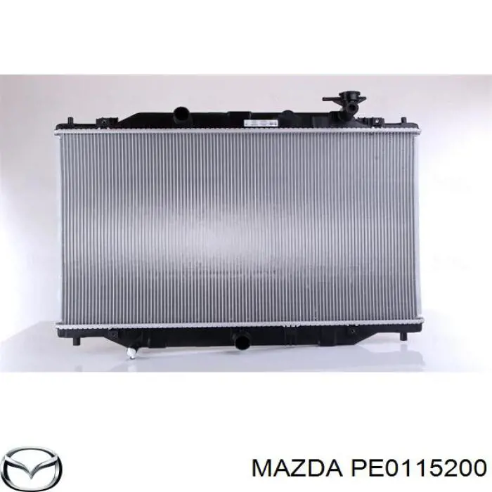 Радіатор охолодження двигуна PE0115200 Mazda