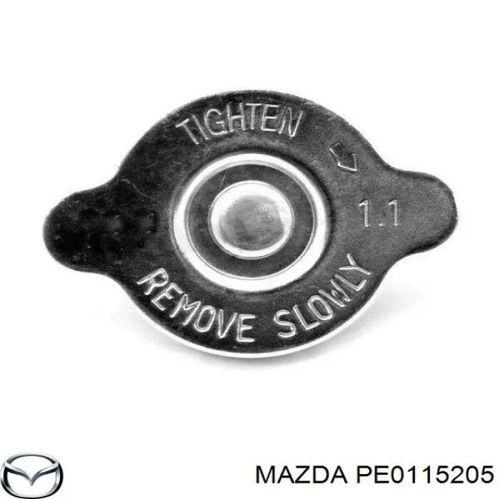 Кришка/пробка радіатора PE0115205 Mazda