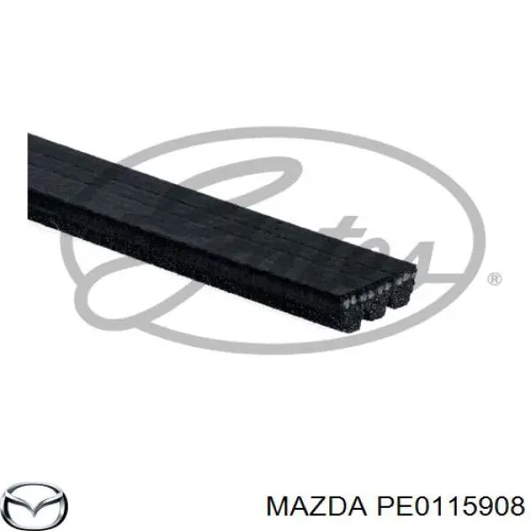 Ремень агрегатов приводной Mazda PE0115908