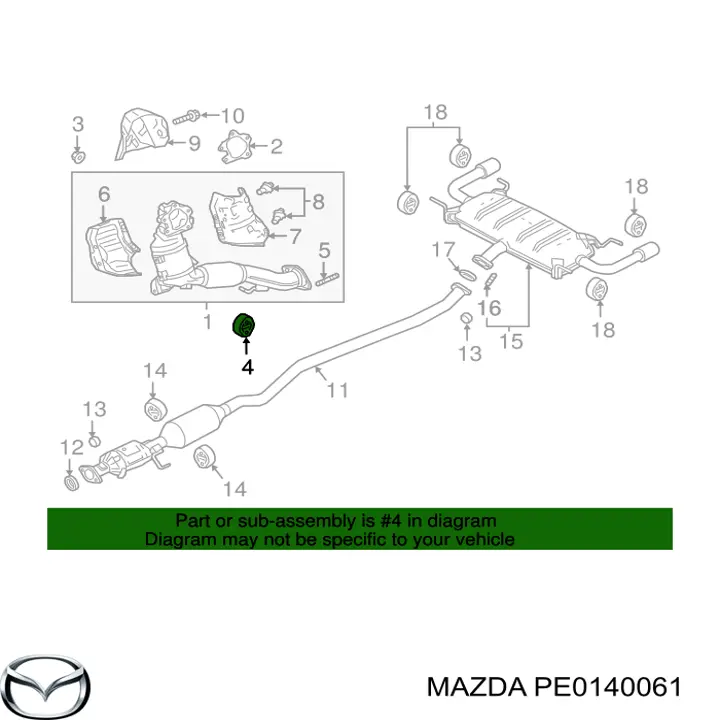  PE0140061 Mazda